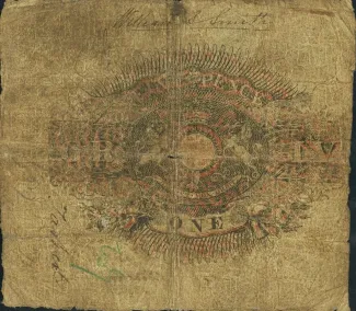 Scotland 1 Guinea, 1818-1822 reverse