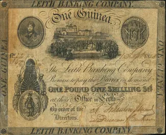 Scotland 1 Guinea, 1825 obverse