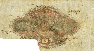United Kingdom 1 Pound, 1825 reverse