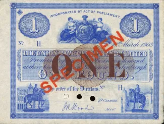 Scotland 1 Pound, 1882-1904 obverse
