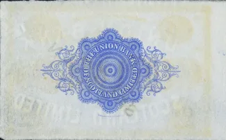 Scotland 5 Pounds, 1893 reverse