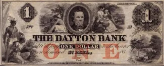 United States (pre-federal and private/territorial) 1 Dollar, 1853-1859 obverse