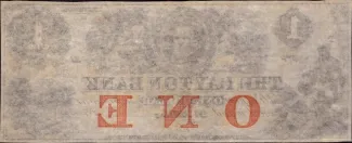 United States (pre-federal and private/territorial) 1 Dollar, 1853-1859 reverse