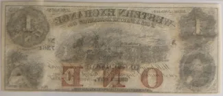 United States (pre-federal and private/territorial) 1 Dollar, 1857 reverse
