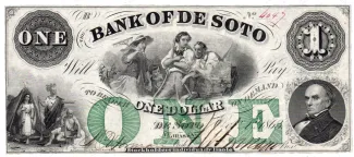 United States (pre-federal and private/territorial) 1 Dollar, 1863 obverse