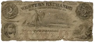 United States (pre-federal and private/territorial) 2 Dollars, 1857 obverse