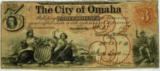 United States (pre-federal and private/territorial) 3 Dollars, 1857 obverse