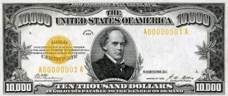 United States 10,000 Dollars, 1928 P-407