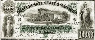 United States 100 Dollars, 1861 P-6 obverse