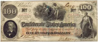 United States 100 Dollars, 1862-1863 P-45 obverse
