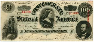 United States 100 Dollars, 1862-1863 P-55 obverse