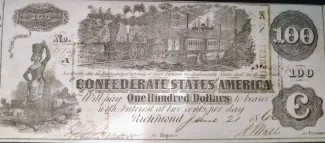 United States 100 Dollars, 1862 P-43 obverse