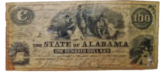 United States 100 Dollars, 1864 obverse
