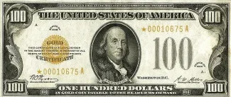 United States 100 Dollars, 1928 P-403 obverse