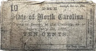 United States 10 Cents, 1861 obverse