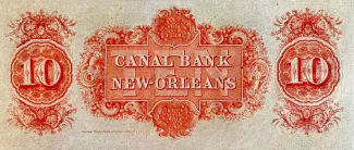 United States 10 Dollars, 1841 reverse