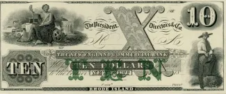 United States 10 Dollars, 1850 obverse