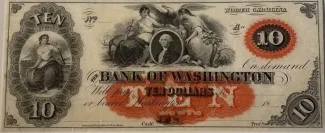 United States 10 Dollars, 1851 obverse