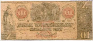 United States 10 Dollars, 1855 reverse