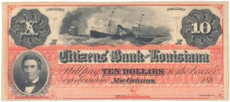 United States 10 Dollars, 1860 obverse
