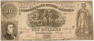 United States 10 Dollars, 1861 obverse