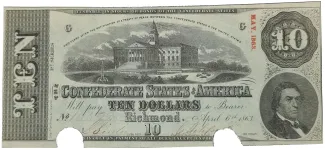 United States 10 Dollars, 1862-1863 P-52 obverse