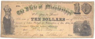 United States 10 Dollars, 1862 obverse