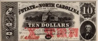 United States 10 Dollars, 1863 obverse