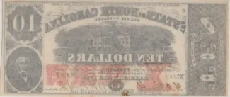 United States 10 Dollars, 1863 reverse