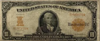 United States 10 Dollars, 1907 P-271 obverse