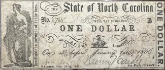 United States 1 Dollar, 1861 obverse
