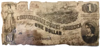 United States 1 Dollar, 1862 obverse