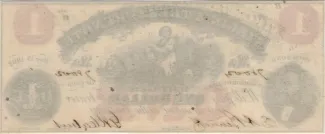 United States 1 Dollar, 1862 reverse
