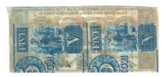 United States 1 Dollar, 1862 reverse