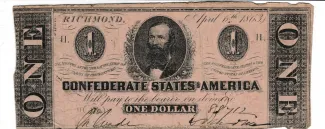 United States 1 Dollar, 1863 P-49 obverse