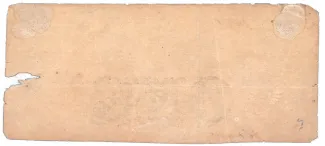 United States 1 Dollar, 1863 reverse