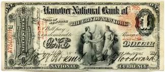 United States 1 Dollar, 1865-1875 obverse