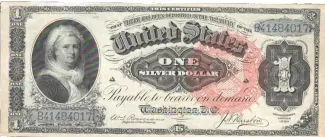 United States 1 Dollar, 1886 P-321 obverse