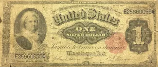 United States 1 Dollar, 1891 P-326 obverse