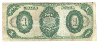 United States 1 Dollar, 1891 P-351 reverse
