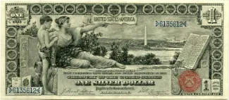 United States 1 Dollar, 1896 P-335 obverse