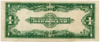 United States 1 Dollar, 1923 P-189 reverse