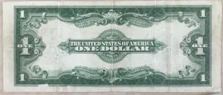 United States 1 Dollar, 1923 P-342 reverse