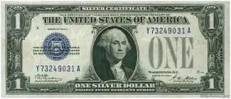 United States 1 Dollar, 1928-1934 P-412 obverse