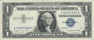 United States 1 Dollar, 1935-1957 P-419 obverse