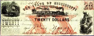 United States 20 Dollars, 1862 obverse