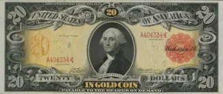 United States 20 Dollars, 1905 P-269 obverse