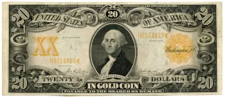 United States 20 Dollars, 1906 P-270 obverse