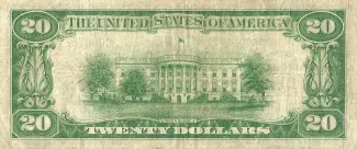 United States 20 Dollars, 1929 reverse