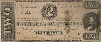 United States 2 Dollars, 1862 P-50 obverse